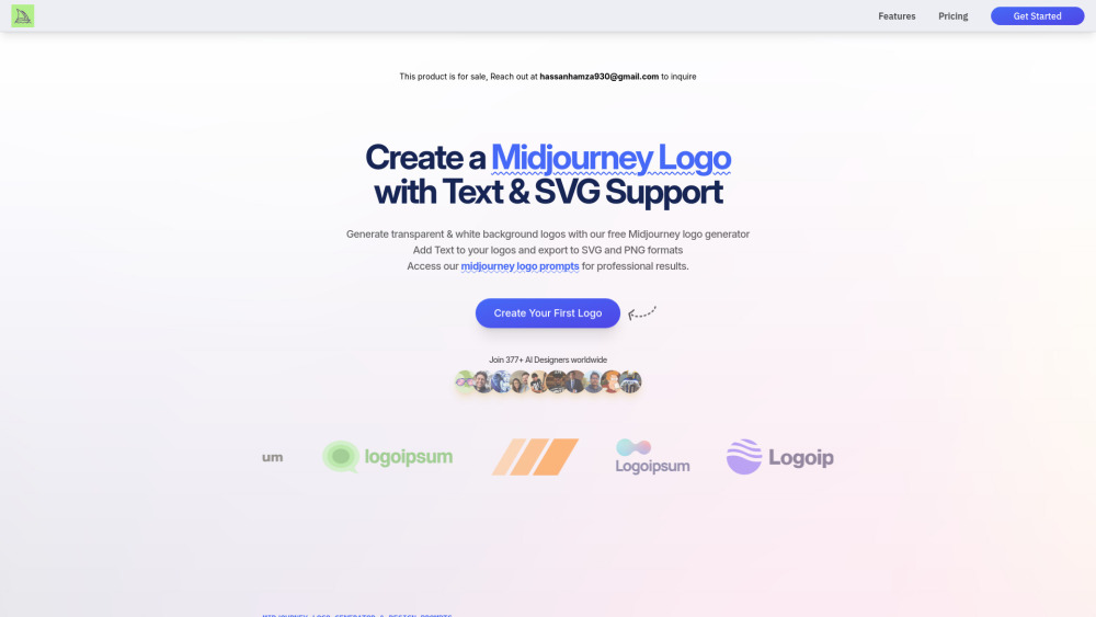Midjourney Logo Generator