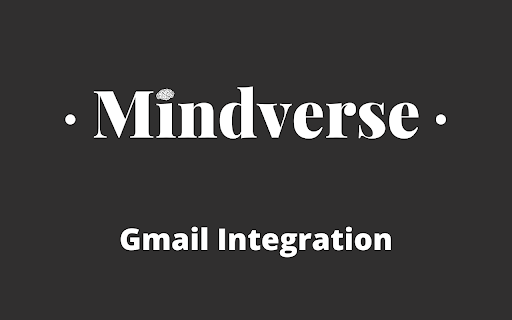 Mindverse for Gmail - 谷歌插件