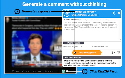 Mook - AI Tweet Generator - 谷歌插件
