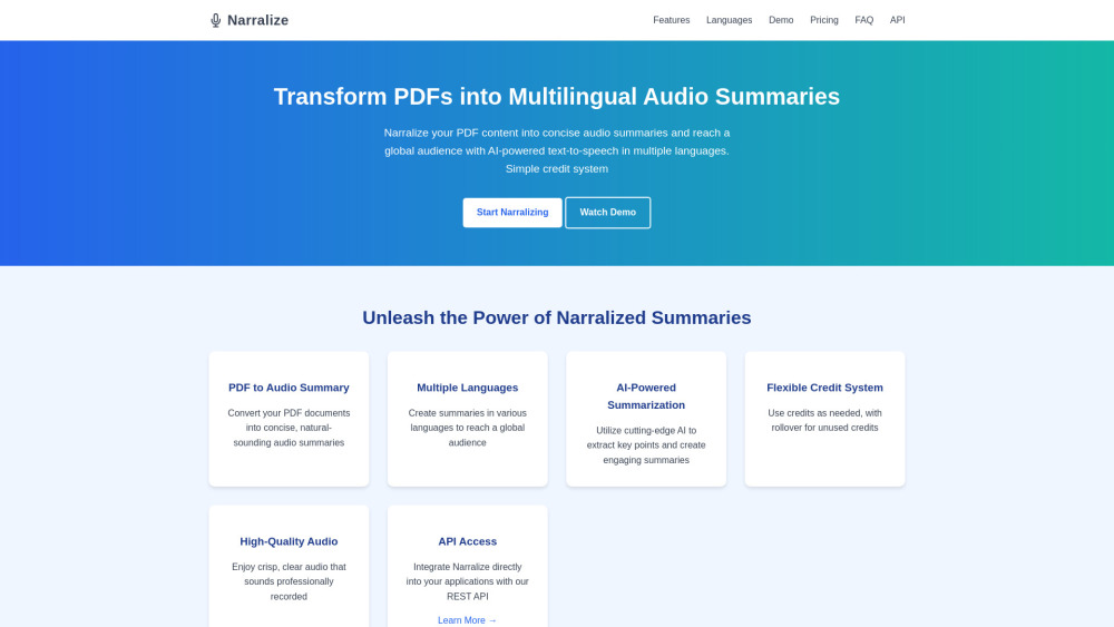 Narralize