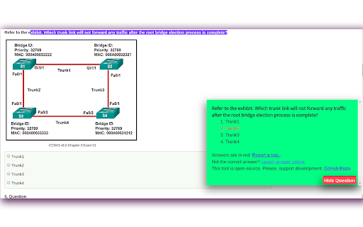 NetAcad Assessment AutoSolver - 谷歌插件