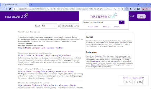 NeuralSearchX - 谷歌插件