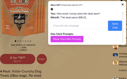 Webpage Chatbot - 谷歌插件