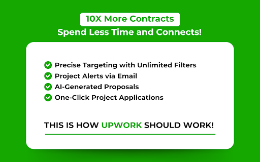 Upwork Assistant - 谷歌插件
