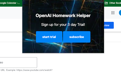 OpenAI学习伙伴 - 谷歌插件