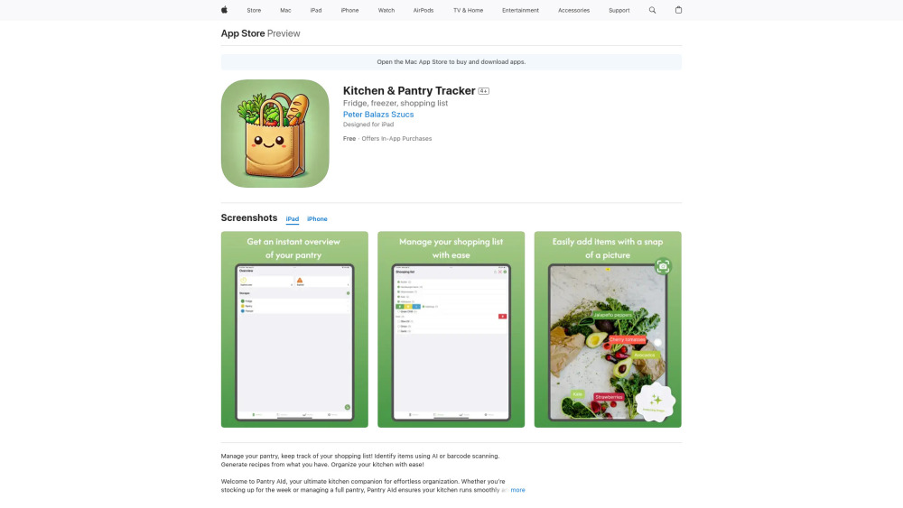 Pantry AId