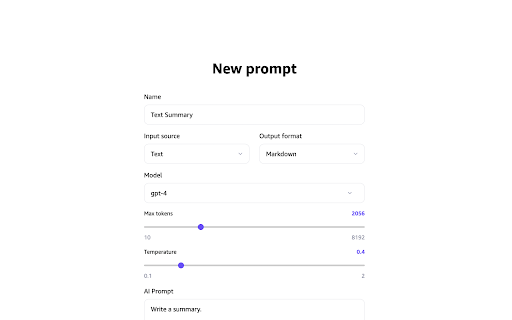 ParsePrompt - 谷歌插件