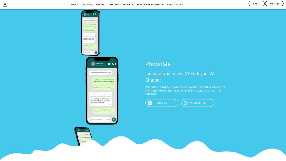 PhoonMe - 会话营销和支持平台
