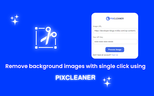 Pixcleaner Background Remover - 谷歌插件