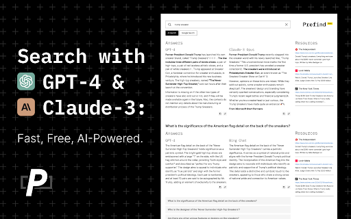Prefind.ai - 谷歌插件