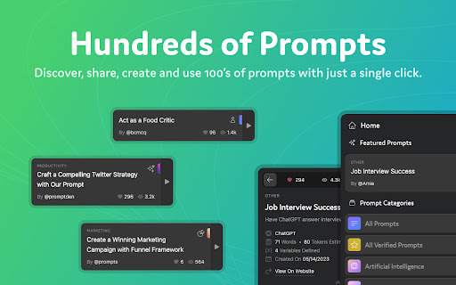 PromptForge - 谷歌插件