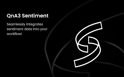 QnA3 Sentiment - 谷歌插件