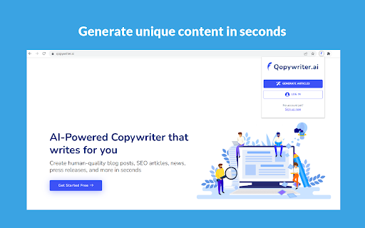 AI ContentGen - 谷歌插件