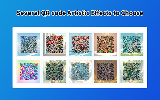 Artistic QR Code Generator - 谷歌插件