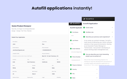 Job Hunt AI - 谷歌插件