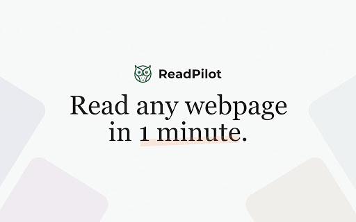 ReadPilot - 谷歌插件