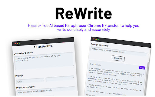 Rewrite - 谷歌插件