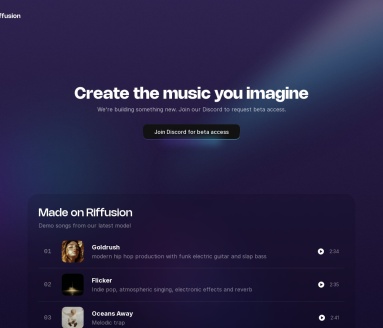 Riffusion翻译站点