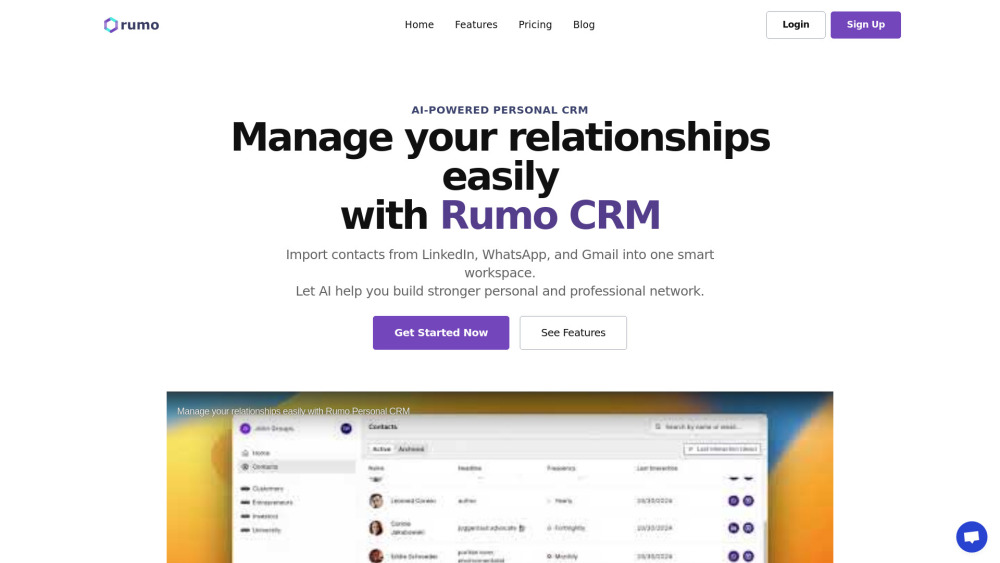 Rumo CRM