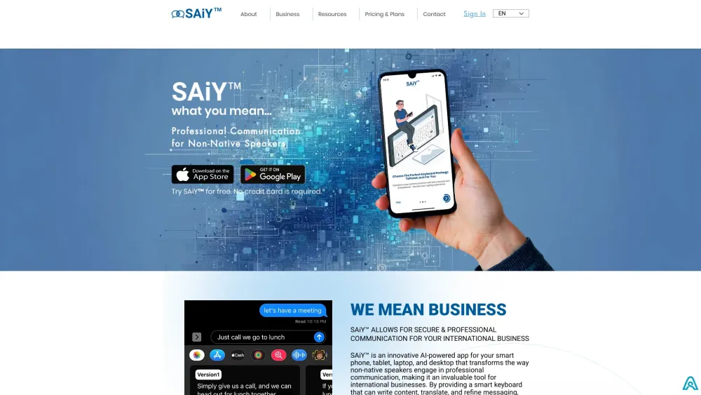 SAiY Generative AI Keyboard
