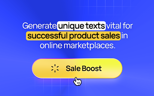 Sale Booster - 谷歌插件