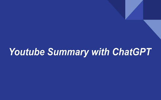 ChatGPT YouTube Summary - 谷歌插件