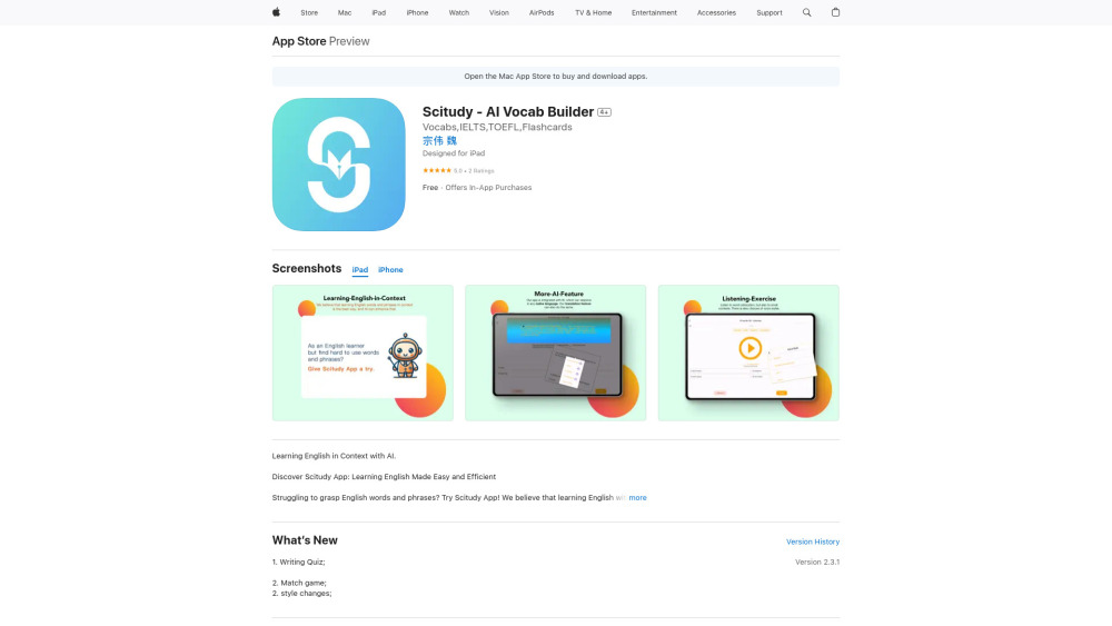 Scitudy App