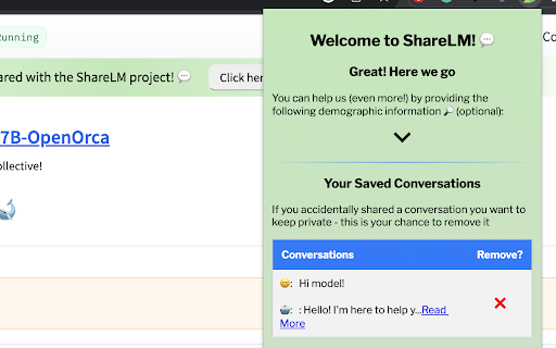 Chat-bot Conversations Dataset Collector - 谷歌插件