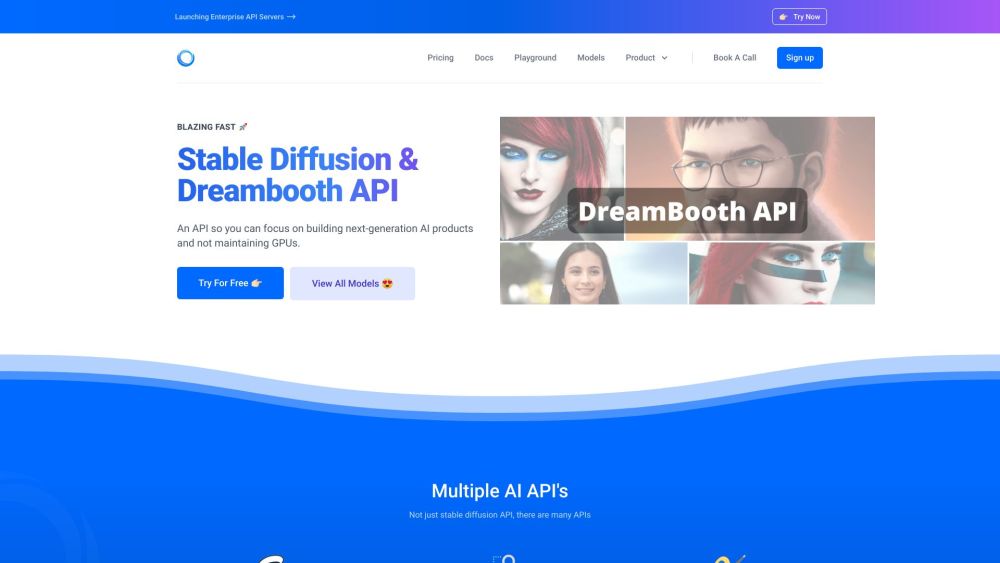 稳定扩散和Dreambooth API
