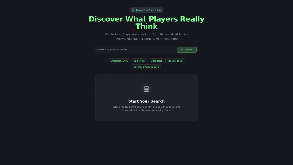 Steam Summarize