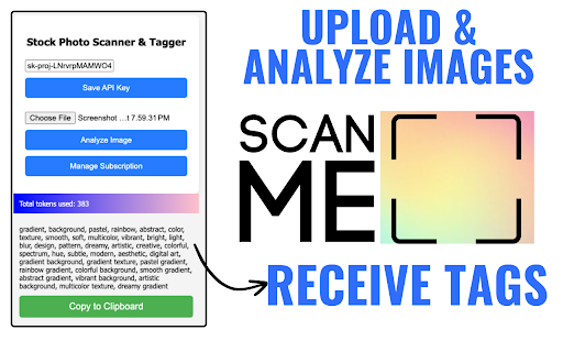 Scanner Tool - 谷歌插件