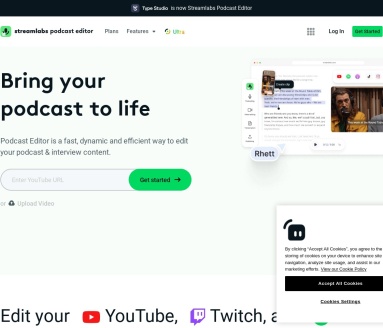 Streamlabs Podcast Editor翻译站点