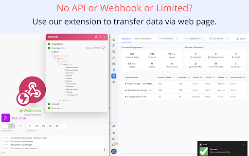 Sync Webhooks - 谷歌插件