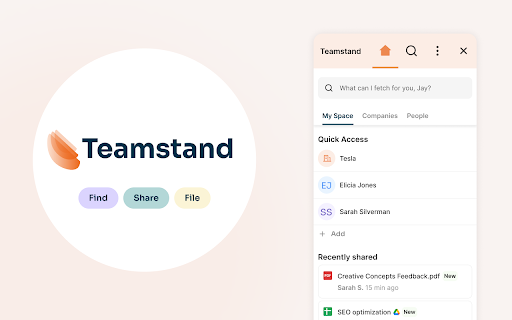 Teamstand - 谷歌插件