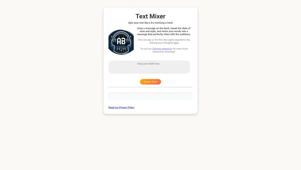 Text Mixer