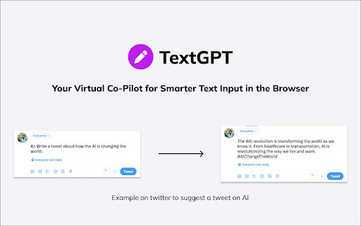 TextGPT Extension - 谷歌插件