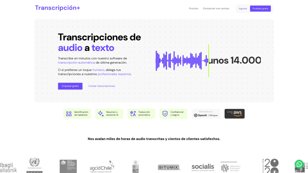 Transcripción+