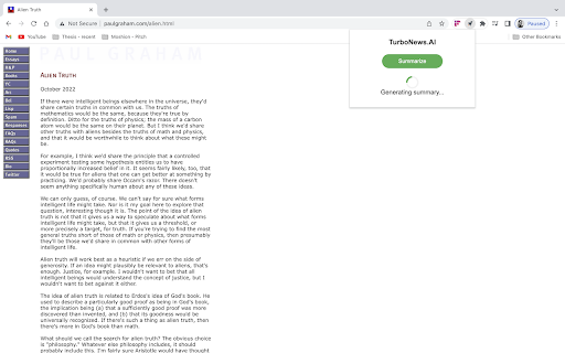 TurboNews.AI - 谷歌插件