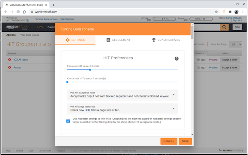 Mturk Plus - 谷歌插件