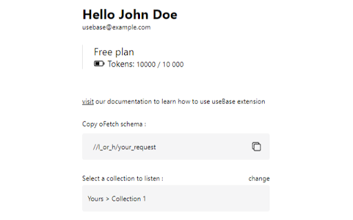 useBase Web Extension for Chrome - 谷歌插件