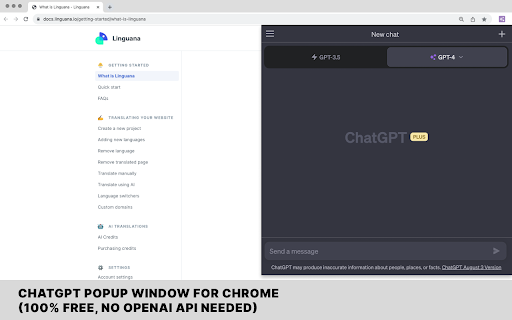 WebWise ChatGPT - 谷歌插件