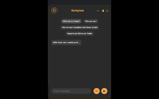 Workplete - 谷歌插件