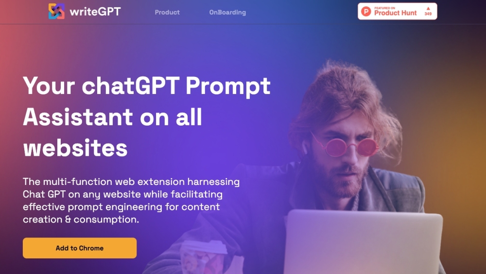 writeGPT - OpenAI的GPT提示助手