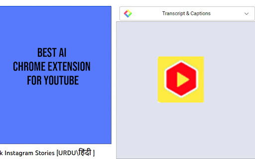 YouTube Summary with ChatGPT - 谷歌插件
