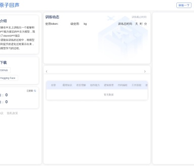 原子回声AtomGPT大模型