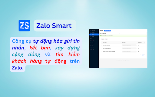 Zalo Automation Tool - 谷歌插件