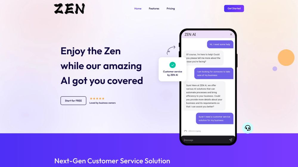 ZEN AI | 适用于所有人的客户服务人工智能