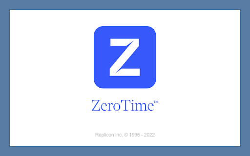 Replicon ZeroTime™ Browser Extension - 谷歌插件