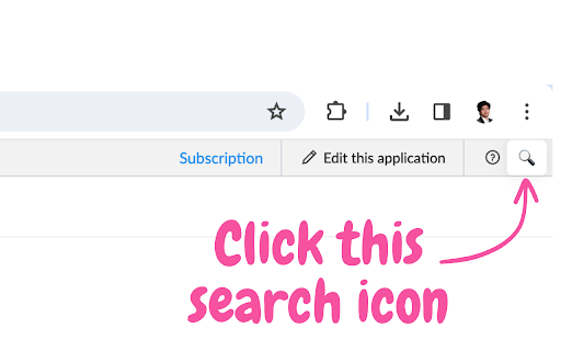 Zoho Search - 谷歌插件