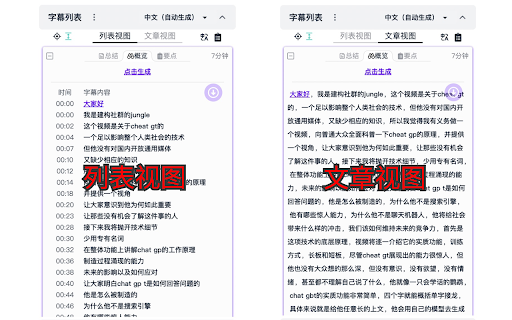 Bilibili Subtitle Extension - 谷歌插件
